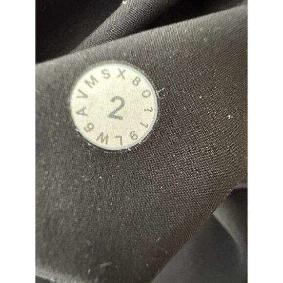 Lululemon Pants Women Black Size 2‎ Athletic 22" Yoga Gym Crop Stretch Pockets - Picture 3 of 9